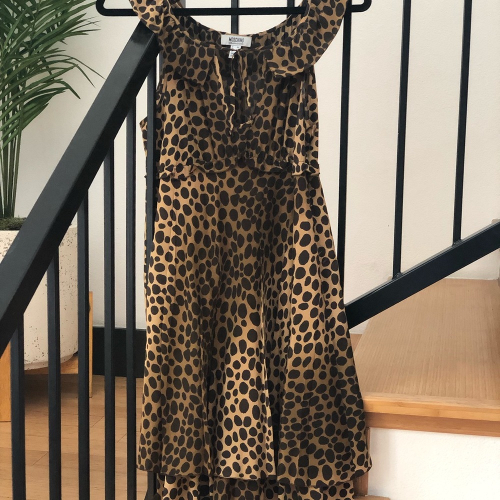 Moschino leopard summer dress